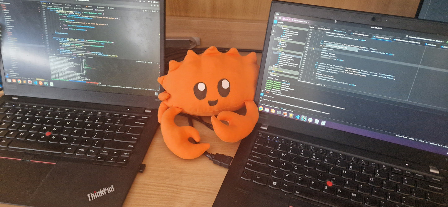 Rust Ferris Plush Collectable 🦀